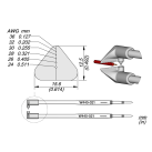 JBC W440 021 BLADE CARTRIDGES Cartridge AWG 36 to 24