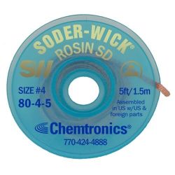 Chemtronics SW18045 Soder-Wick® Rosin SD VACUPAK™ ESD Safe 2.8mm x 1.5m