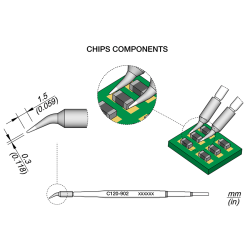 JBC C120 902 TWEEZER CARTRIDGE