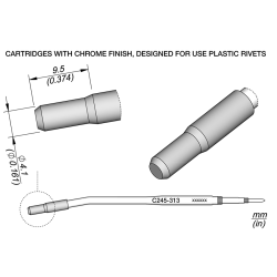 JBC C245 313 TIP CARTRIDGE 4.1 mm Heat Stacking Diam. 4.1