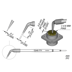 JBC C245 771 TIP CARTRIDGE 1 x 0.1 Special 1 x 0.1