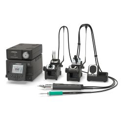 JBC DDSE-2QD Dual Tool DDE Station & Desoldering Kit with Electric Pump