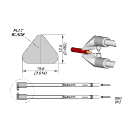 JBC W440 025 BLADE CARTRIDGES Cartridge Flat Blade