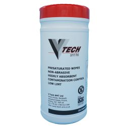 V Tech SMT IPA "S" Wipes (Extra Fill IPA) 710ML (Tub of 100 Wipes)